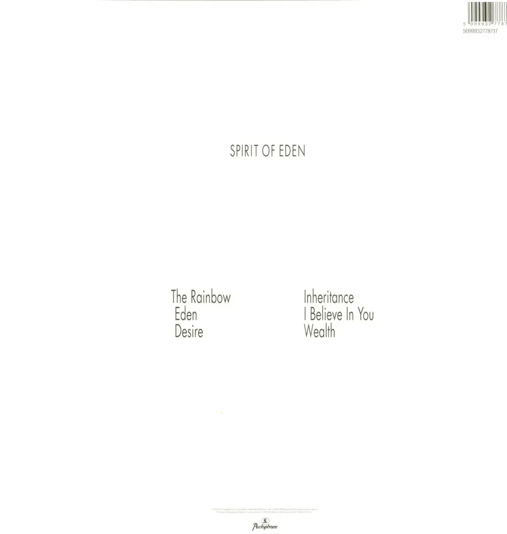 Talk Talk – SPIRIT OF EDEN (2012) (Vinyl)