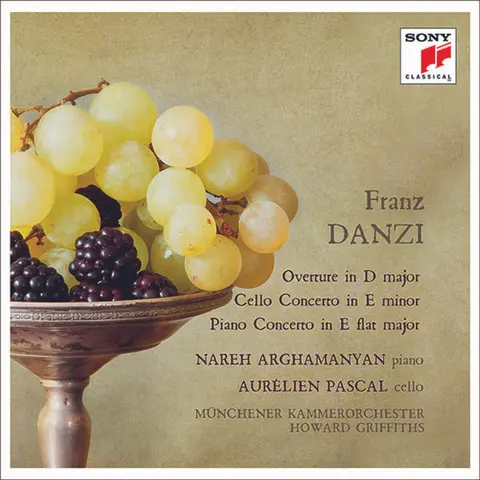 Danzi: Ouverture, Cello Concerto & Piano Concerto
