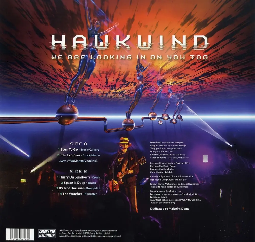 Hawkwind – WE ARE LOOKING IN ON YOU TOO (Vinyl)