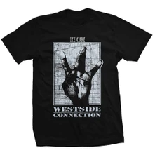 Ice Cube, Tričko Westside Connection, Unisex, Čierna
