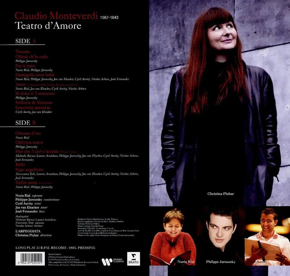 Pluhar - Monteverdi: Teatro D'amore