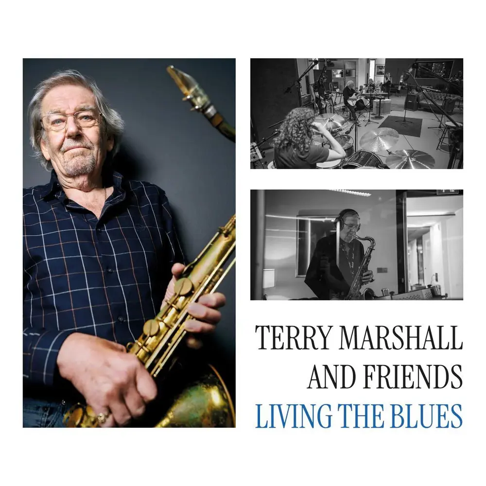 Terry Marshall and Friends – LIVING THE BLUES (Vinyl)