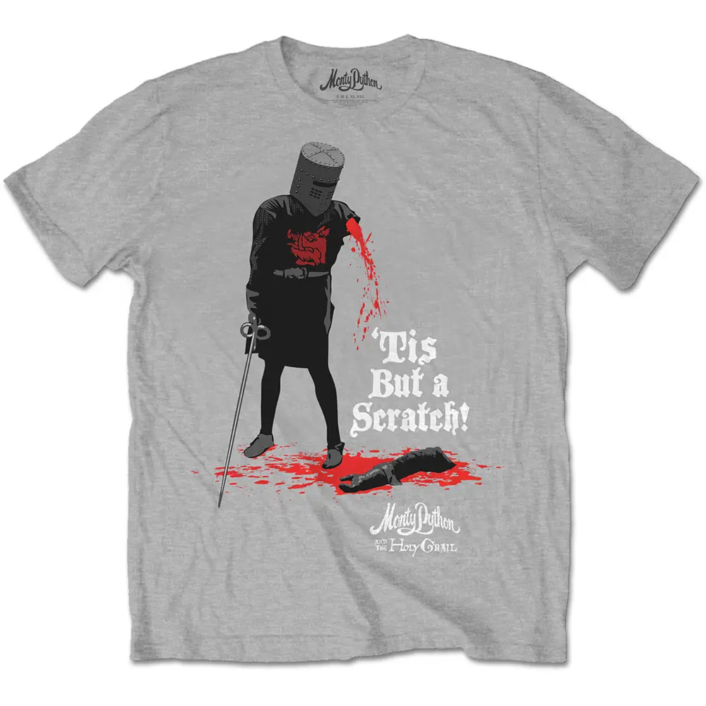 Monty Python – Tis But A Scratch (Gris) (T-shirt)