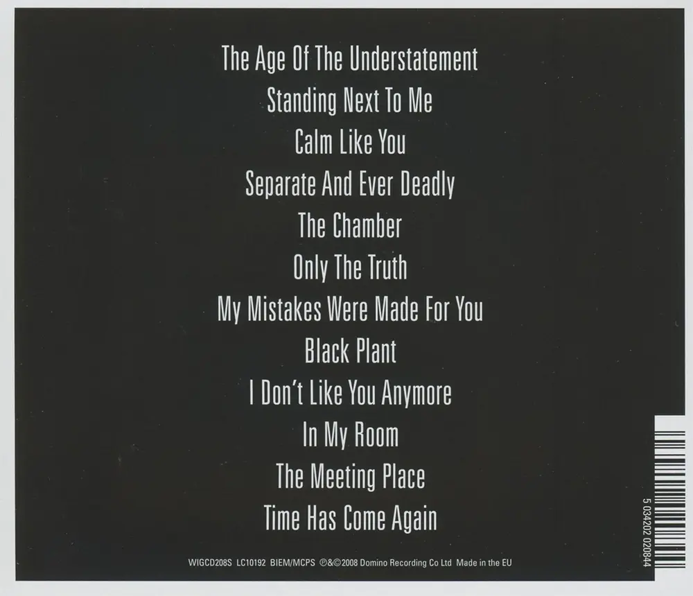 AGE OF THE UNDERSTATEMENT