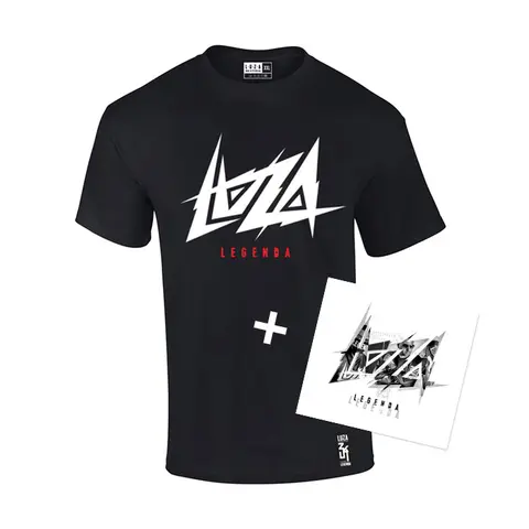LUZA – Legenda CD + Tričko