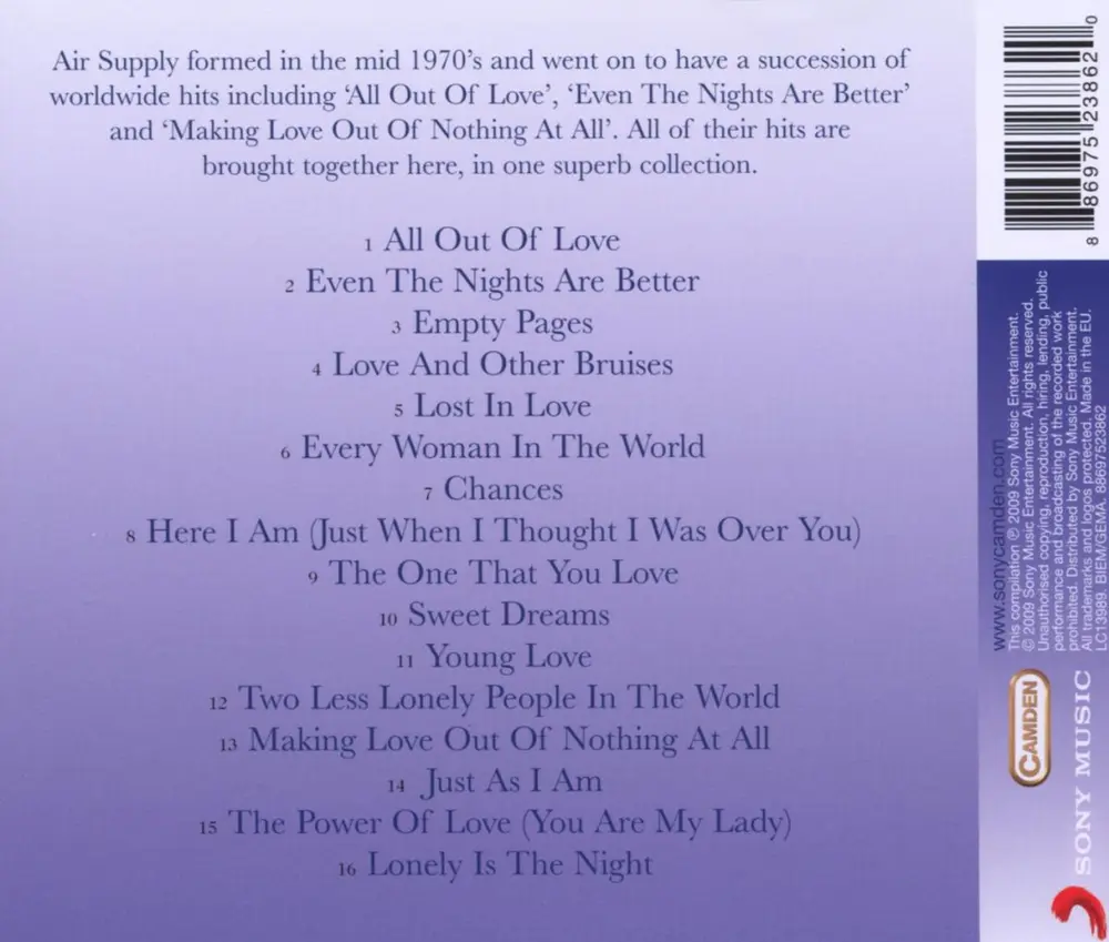 Air Supply – The Collection (CD)