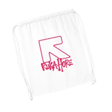 Ruka Hore, Vak Logo Hip Hop, Unisex, Biela