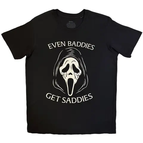 Unisex T-Shirt: Even Baddies Get Saddies (Black)