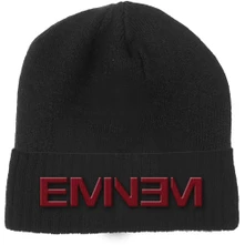 Eminem, Čapica Logo, Unisex, Čierna