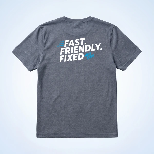 AT&T Fast Friendly Fixed Globe Re-Made T-Shirt
