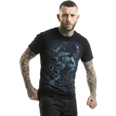 The Batman – Tričko Batman Darkest Fears (Čierna), Unisex, Čierna