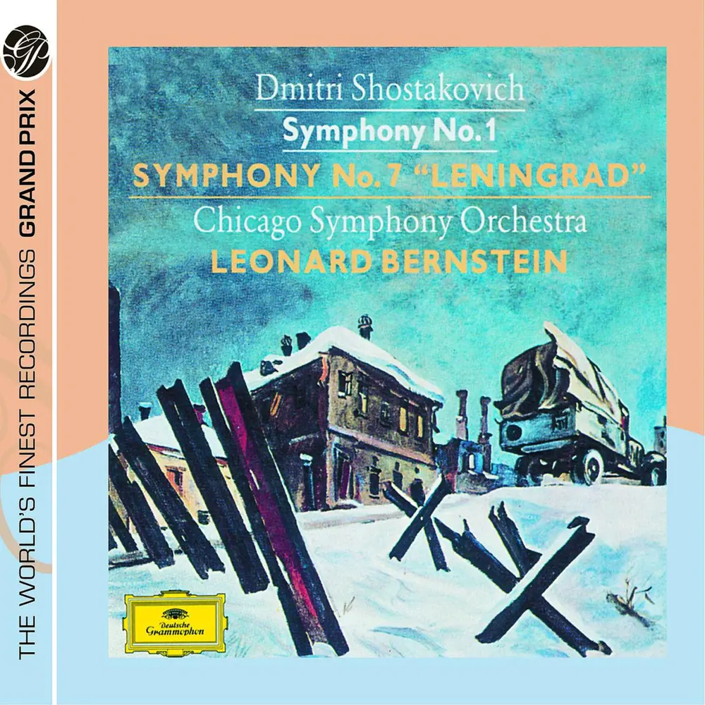 Leonard Bernstein and the Chicago Symphony Orchestra – SYMFONIE 1,7 (CD)