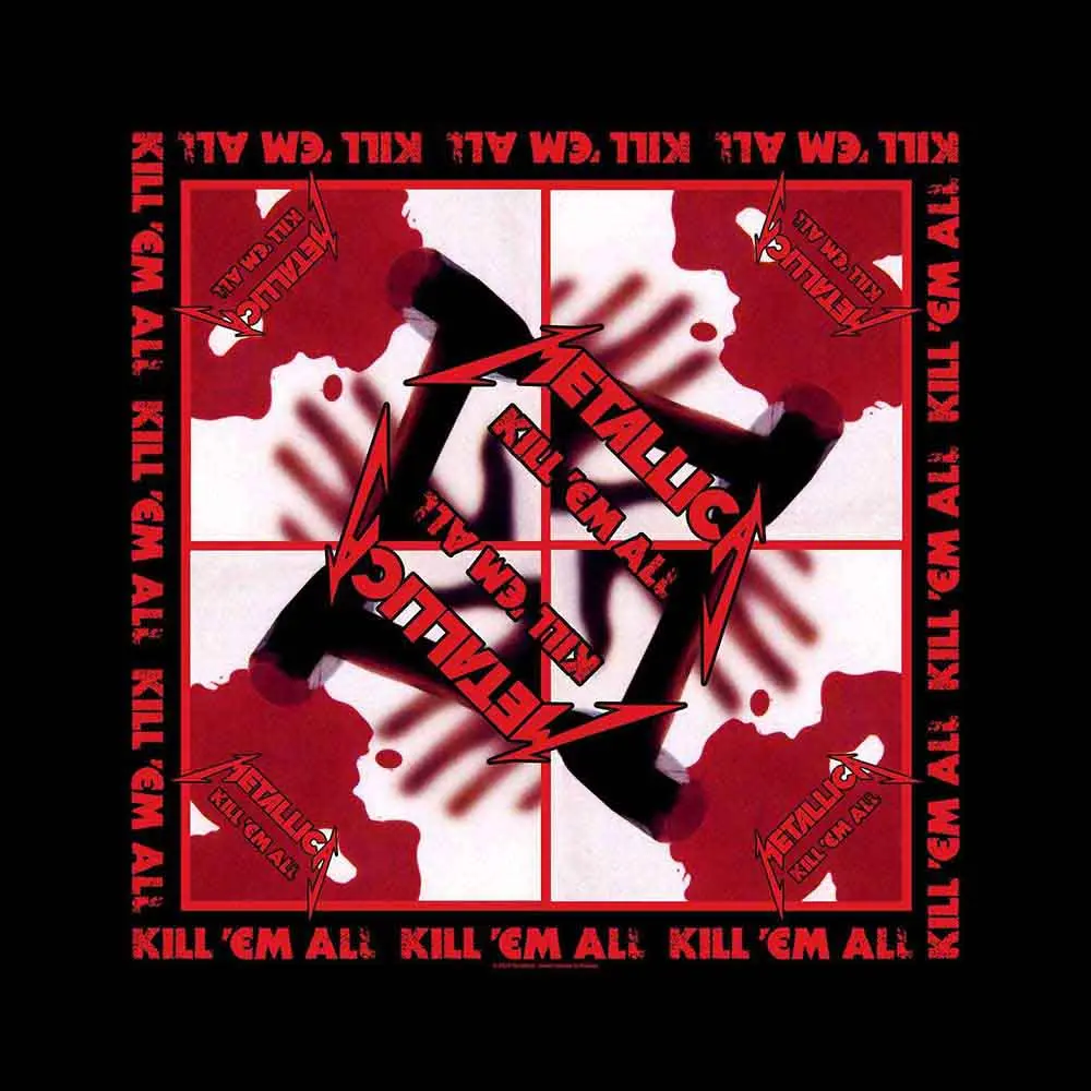 Metallica – Kill 'Em All (Čierna) (Šatka)
