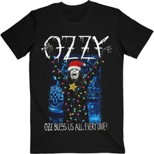 Ozzy Osbourne, Tričko Arms Out Holiday, Unisex, Čierna