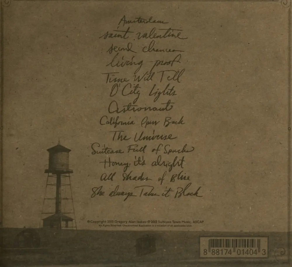 Gregory Alan Isakov – WEATHERMAN (CD)