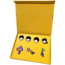 The Beatles – Yellow Submarine Characters (Pin Badge Set, Mini Pins) (Odznak)