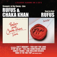 Rufus & Chaka Khan, CD Stompin’ At The Savoy - Live / Seal In Red (Box Set)
