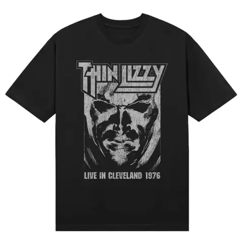 Unisex T-Shirt: Jailbreak Live In Cleveland '76 (Black)