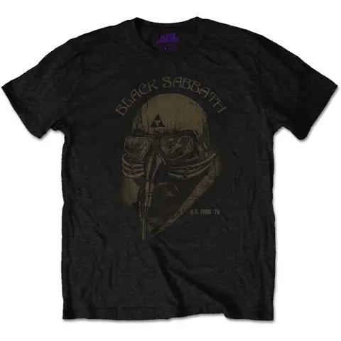Black Sabbath – Tričko US Tour 1978 Avengers (Čierna), Unisex, Čierna