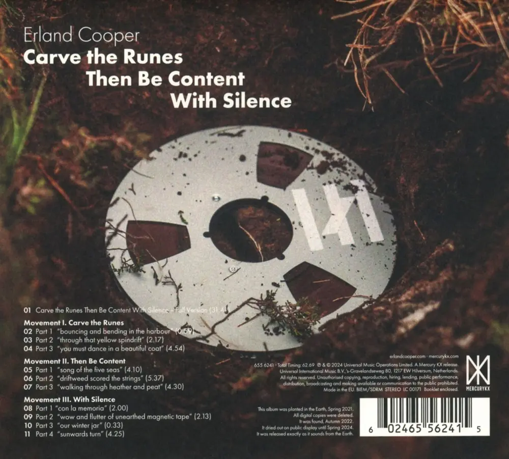 CARVE THE RUNES THEN BE CONTENT WITH SILENCE