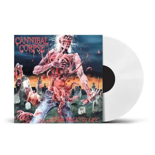 Cannibal Corpse – EATEN BACK TO LIFE (White Vinyl) (Vinyl)