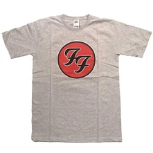 Foo Fighters, Tričko FF Logo, Dieťa, Šedá