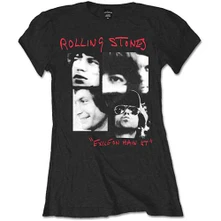 The Rolling Stones, Tričko Photo Exile, Žena, Čierna