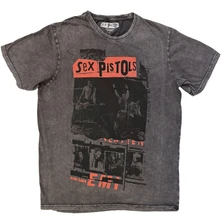 Tričko Unisex Stone Wash T-Shirt: Photo Collage (Charcoal Grey)