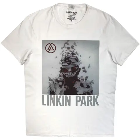 Unisex T-Shirt: Living Things Cover Art (White)