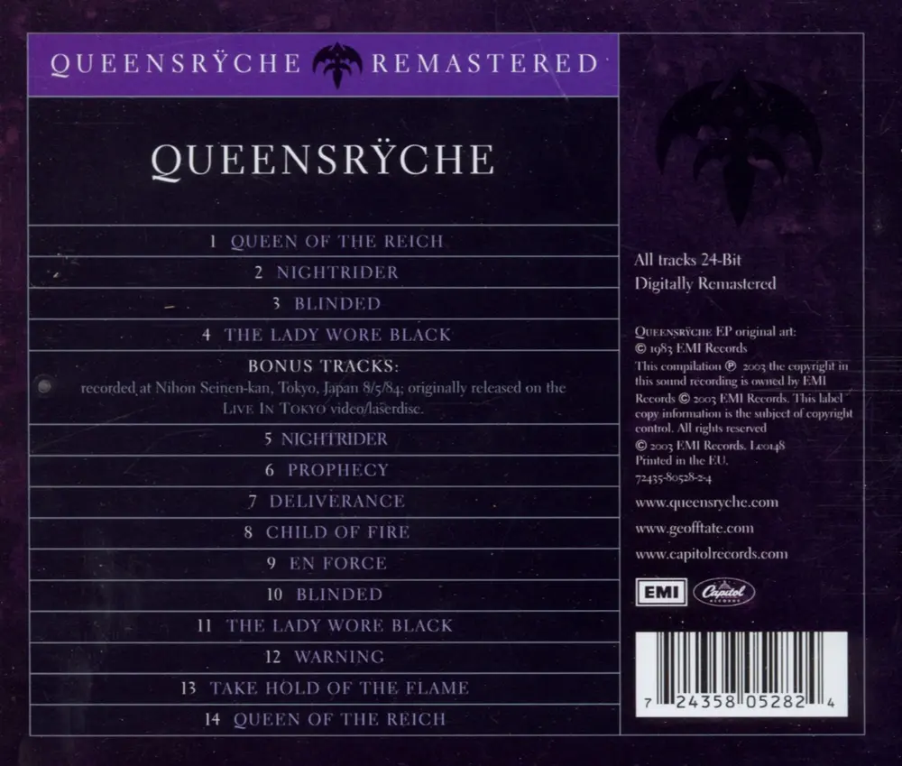 Queensrÿche – QUEENSRYCHE/R. (CD)