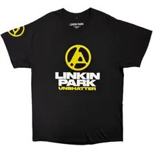 Unisex T-Shirt: Unshatter The Hardest Part (Black) (Back Print) thumbnail