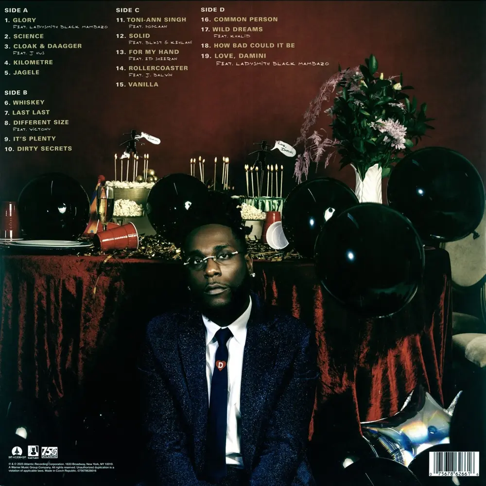 Burna Boy – Love, Damini (Vinyl)