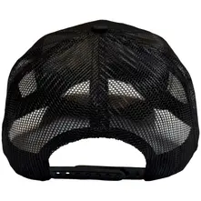 Unisex Mesh Back Cap: Voodoo Child (Black) thumbnail