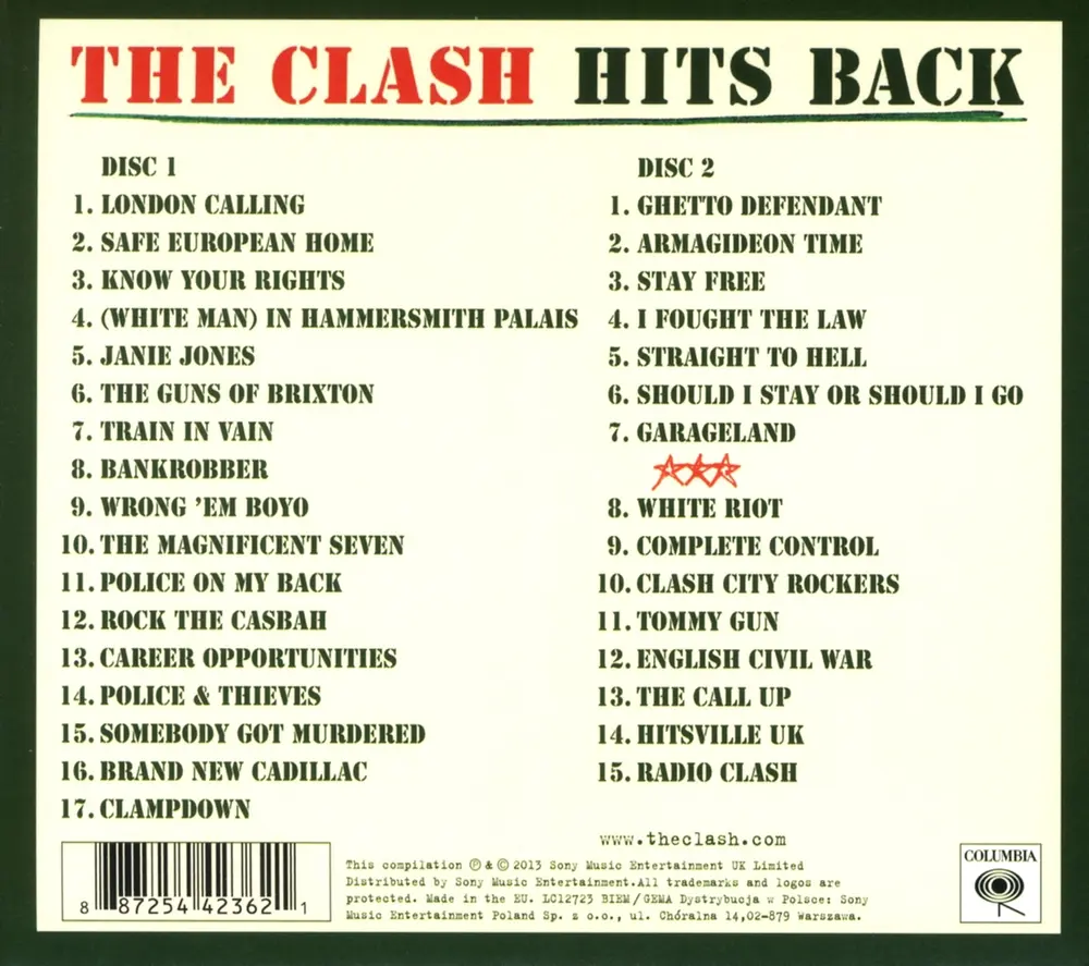 CLASH HITS BACK