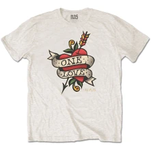 Nas, Tričko Love Tattoo, Unisex, Natural