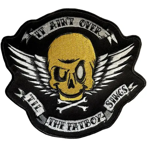 Woven Patch: Skull