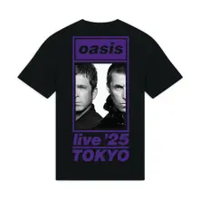 Unisex T-Shirt: Tokyo Half Faces Fan Store (Black) (Back Print & Ex-Tour) thumbnail