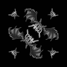 Dark Angel, Šatka Logo, Unisex, Čierna