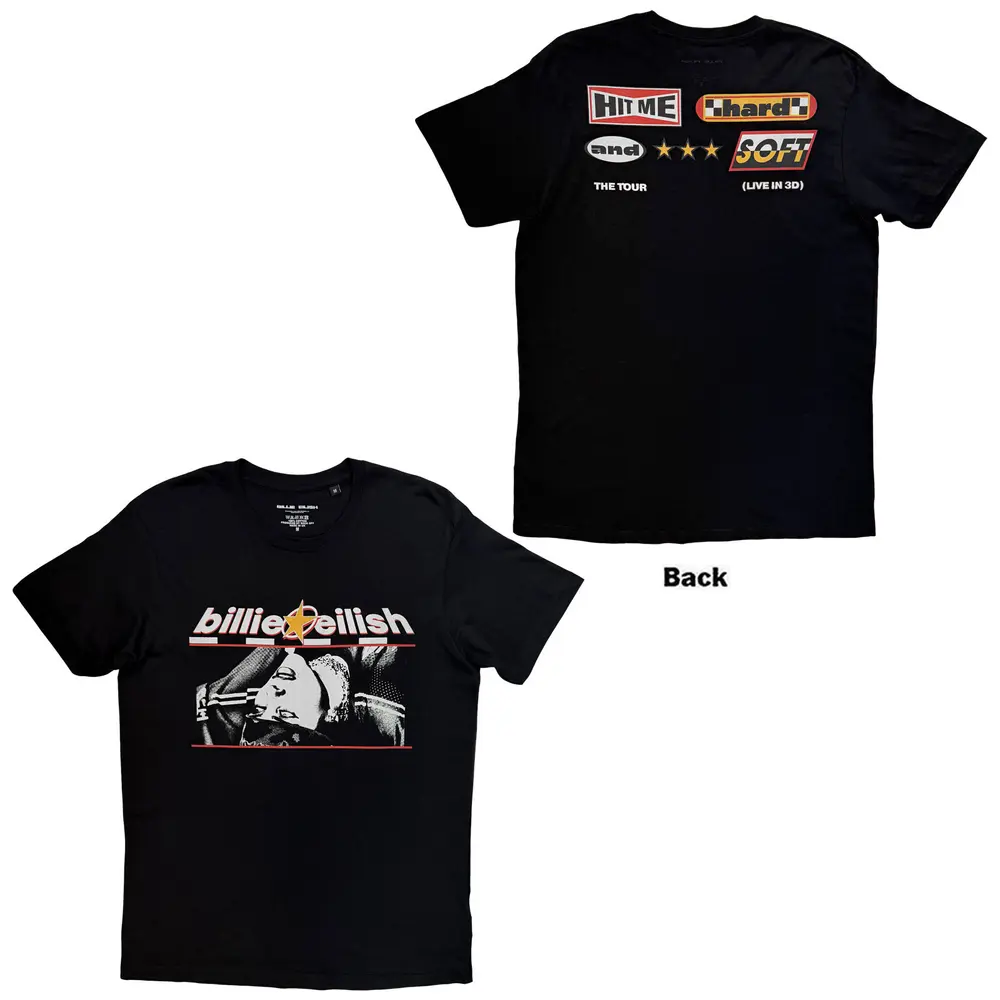 Unisex T-Shirt: Racer Graphic (Black) (Back Print)