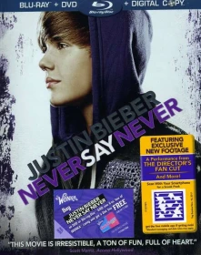 Justin Bieber, Blu-ray Never Say Never