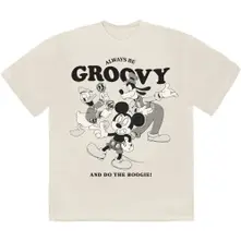 Mickey Mouse – MM Always Be Groovy (Natural) (Tricou)