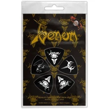 Venom, Brnkadlo Tri-Tip Plectrum Pack: Black Metal