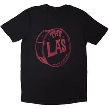 The La's, Tričko Red Drum Head Logo, Unisex, Čierna