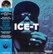 Ice-T – Live At Montreux Festival '95 ("Police Themed" Blue Color CD with LP Groove Design) (CD)