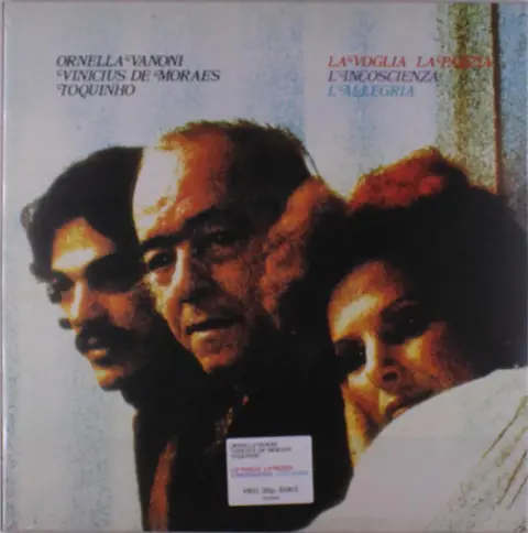 Ornella Vanoni – Vinyl LA VOGLIA, LA PAZZIA, L'INCOSCIENZA, L'ALLEGRIA