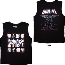 Sum 41, Tielko All Killer No Filler Tracklist, Unisex, Čierna