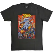 X-Men Full Characters Vintage (Gris) (T-shirt)