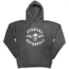 Avenged Sevenfold A7X, Mikina Logo, Unisex, Šedá