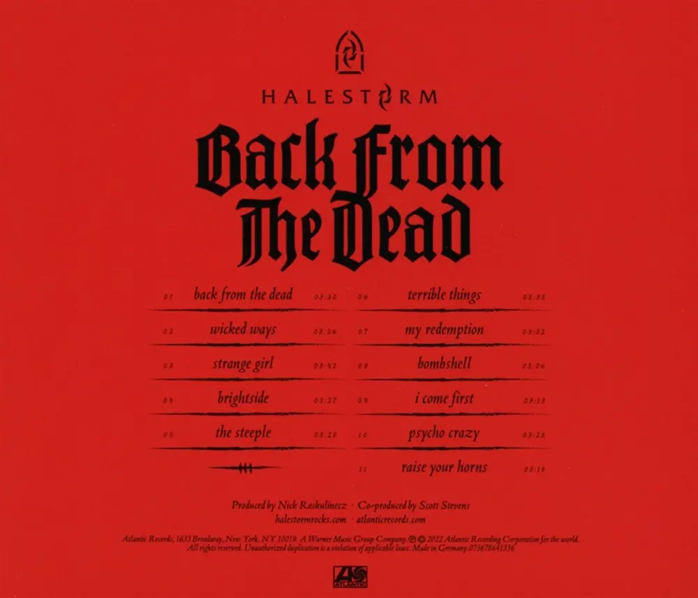 BACK FROM THE DEAD