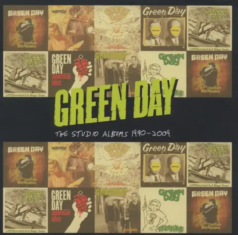 Green Day – CD STUDIO ALBUMS 1990-2009
